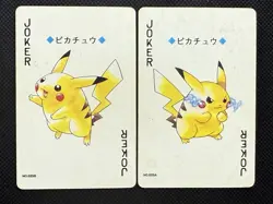 Pokemon Pikachu JOKER Gold Deck Ho-oh Playing Card Poker Nintendo 025A 025B - Image 1