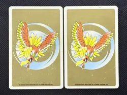 Pokemon Pikachu JOKER Gold Deck Ho-oh Playing Card Poker Nintendo 025A 025B - Image 4