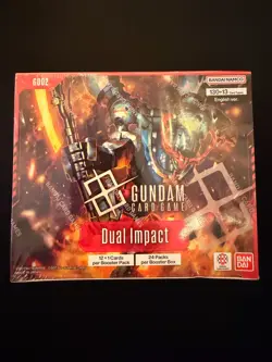 Gundam Card Game: GD-02 Booster Box Dual Impact English - New Factory Sealed - Image 1