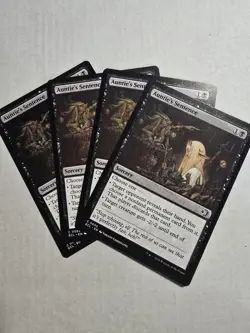 MTG Lorwyn Eclipsed C Auntie's Sentence #0085 PLAYSET 4X X4 - Image 1