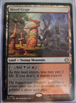 MTG - 2026 - Lorwyn Eclipsed - Blood Crypt - Unplayed - Pack to sleeve - Image 1