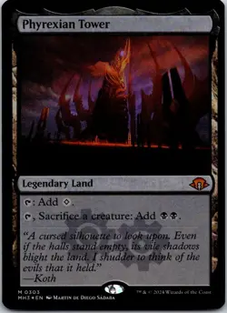Phyrexian Tower 303 Modern Horizons 3 NM FOIL MTG - Image 1