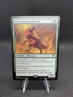 Wayward Swordtooth Commander Masters Regular - Image 1