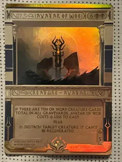 Avatar of Woe Masterpiece Series: Amonkhet Invocations Foil - Image 1