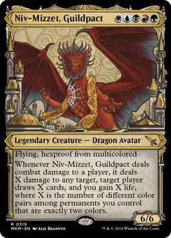 Niv-Mizzet, Guildpact (Showcase) (319) [Murders at Karlov Manor] Near Mint - Image 1