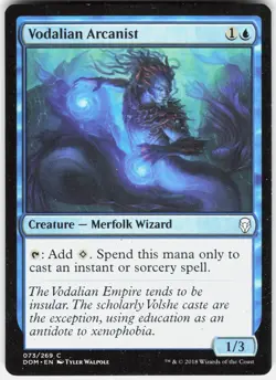 Vodalian Arcanist C Dominaria 73 LP - Image 1