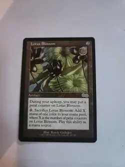 Mtg Lotus Blossom Urza's Saga Regular - Image 1