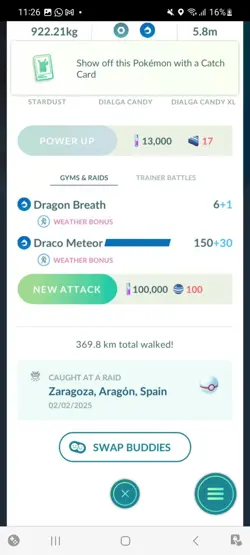 Pokemon Go Legendary Shiny Dialga (High Cp ) - Image 2