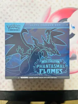 Pokemon Phantasmal Flames Factory Sealed Elite Trainer Box - Image 1