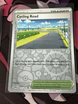 Cycling Road - 157/165 - Reverse Holo - ENG Pokemon 151 MEW - NM - Image 1