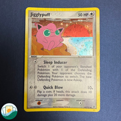 2004 Pokemon EX Fire Red & Leaf Green | Jigglypuff | Reverse Holo | #65/112 - Image 1