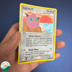 2004 Pokemon EX Fire Red & Leaf Green | Jigglypuff | Reverse Holo | #65/112 - Image 3