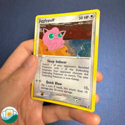2004 Pokemon EX Fire Red & Leaf Green | Jigglypuff | Reverse Holo | #65/112 - Image 4