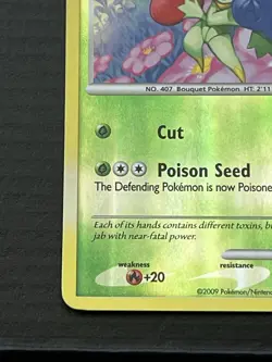 Pokemon TCG Roserade 81/147 Reverse Holo Rare Platinum Supreme Victors - Image 5
