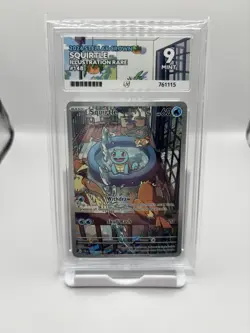 Pokemon TCG - Squirtle 148/142 IR - Stellar Crown ACE Graded 9 Mint - Image 2