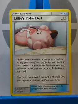 Lillie's Poke Doll 197/236 - Sun & Moon: Cosmic Eclipse - Pokemon TCG - Image 3