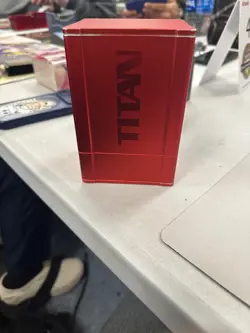 BoxGods Card Storage Titan - Red NM - Image 1