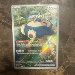 Snorlax 051 Sv: Scarlet & Violet Promo Cards Holo - Image 1