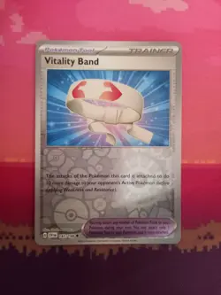 Pokemon Card Vitality Band Scarlet & Violet Base Reverse Holo 197/198 Near Mint - Image 1
