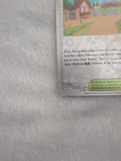 POKEMON TCG: ARTAZON 171/193 PALDEA EVOLVED REVERSE HOLO CARD - Image 4