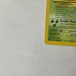 Pokemon TCG Gym Challenge Erika's Ivysaur Card 41/132 Unlimited Uncommon - Image 3