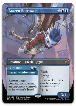 Brazen Borrower (Borderless) #30 (NM) Special Guests SPG Magic MTG - Image 1