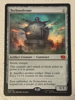 TECHNODROME 179 MYTHIC TEENAGE MUTANT NINJA TURTLES MAGIC: THE GATHERING NM/M - Image 1