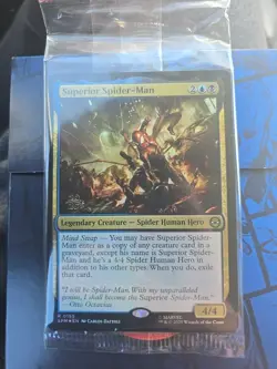 Superior Spider-Man Prerelease Foil MTG NM/MINT SEALED - Image 1