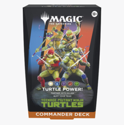 Commander Deck "Turtle Power" Teenage Mutant Ninja Turtles TMT MTG PRESALE - Image 1