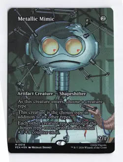 metallic mimic #0016 mythic - foil Magic: The Gathering pza near mint - Image 1