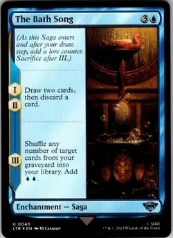 Magic | LTR | The Bath Song | 40 | Foil | NM - Image 1