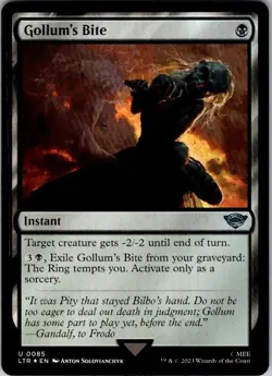 Magic | LTR | Gollum's Bite | 85 | Foil | NM - Image 1