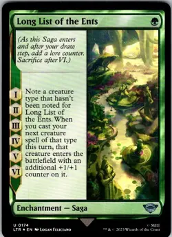 Magic | LTR | Long List of the Ents | 174 | Foil | NM - Image 1