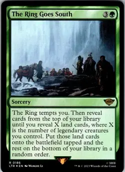 Magic | LTR | The Ring Goes South | 186 | Foil | NM - Image 1