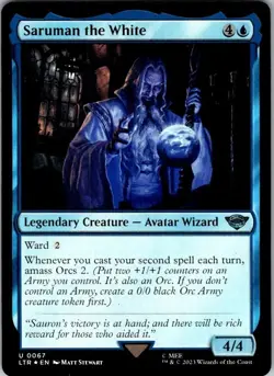 Magic | LTR | Saruman the White | 67 | Foil | NM - Image 1