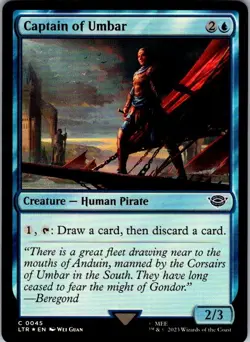Magic | LTR | Captain of Umbar | 45 | Foil | NM - Image 1