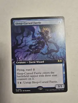 Sleep-Cursed Faerie (Extended Art) Wilds of Eldraine Regular - Image 1