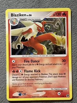 Blaziken Lv. 56 1/106 Pokemon Card Nice Swirl Great Encounters - Image 1
