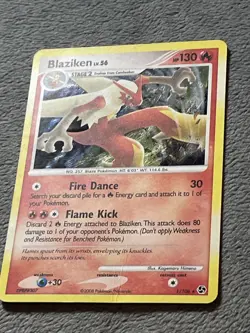 Blaziken Lv. 56 1/106 Pokemon Card Nice Swirl Great Encounters - Image 4
