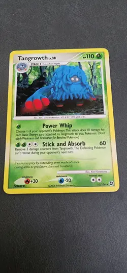 Tangrowth 10/106 Holo Rare Great Encounters Pokemon Card - Image 1
