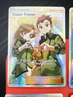 Pokemon TCG 4 Card Lot Trainer Supporter Full Art Holo KOR Breeder Coach Trainer - Image 2
