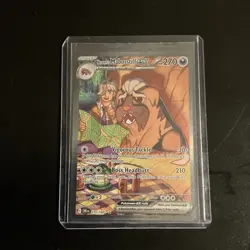 Pokemon Arven's Mabosstiff EX 235/182 Sv10 Destined Rivals Full Art Holo 270HP - Image 1