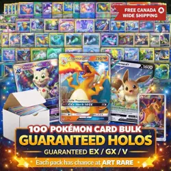100 Pokemon Cards - V/EX Ultra Rare Card - With Holos - Pokemon TCG Bulk Lot - Image 1