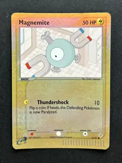 Magnemite 63/97 Reverse holo pokemon card EX Dragon - Image 1