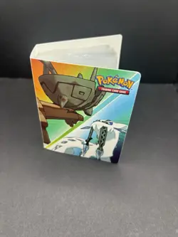 Pokemon Mini Card Binder Album With Sleeves TCG Card Holder - Image 1