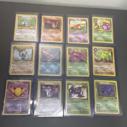 Pokemon Team Rocket English 12 Card Lot - Image 1