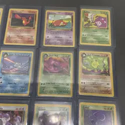 Pokemon Team Rocket English 12 Card Lot - Image 4