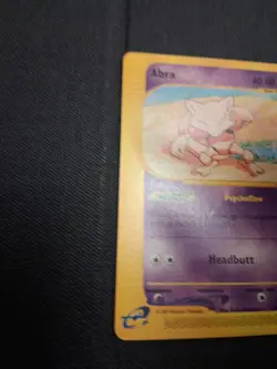 Pokemon Abra Skyridge 46/144 Non Holo NM Fast Ship - Image 5
