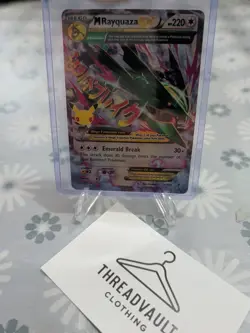 Mega M Rayquaza EX 76/108 Ultra Rare Pokemon Celebrations 25th Anniversary NM - Image 1