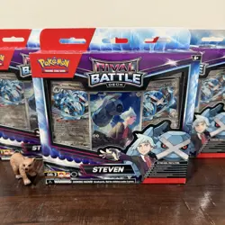 Pokemon Steven Rival Battle Deck Set of 3 SEALED NEW - Image 2